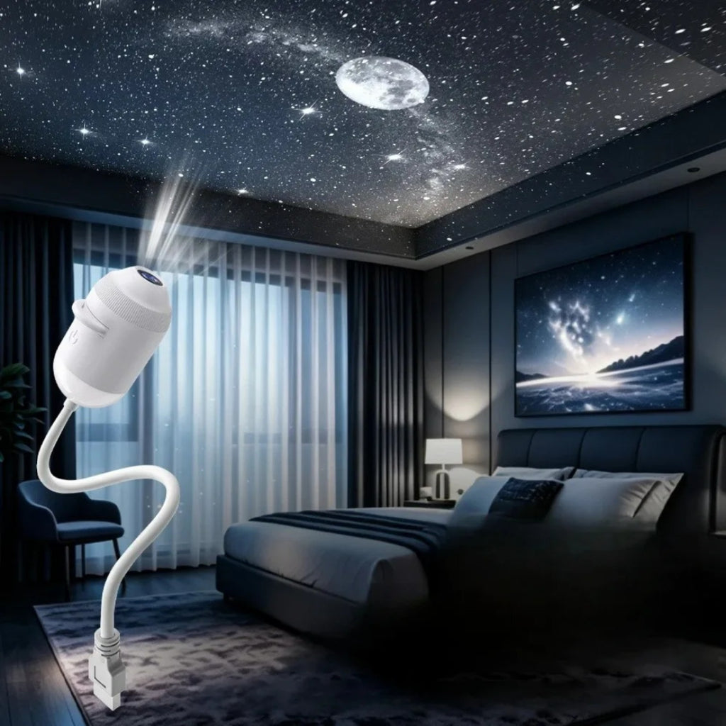 DINUZO Galaxy Projector – Transformă orice cameră într-un cer înstelat