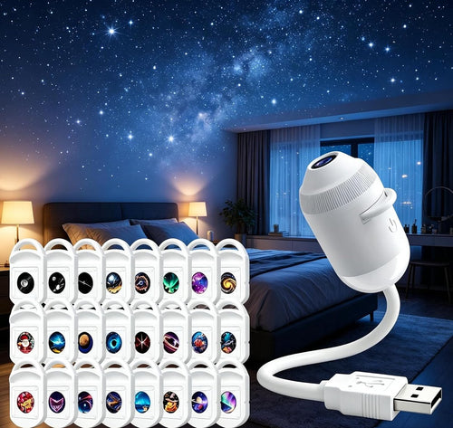 DINUZO Galaxy Projector – Verwandle jeden Raum in einen Sternenhimmel